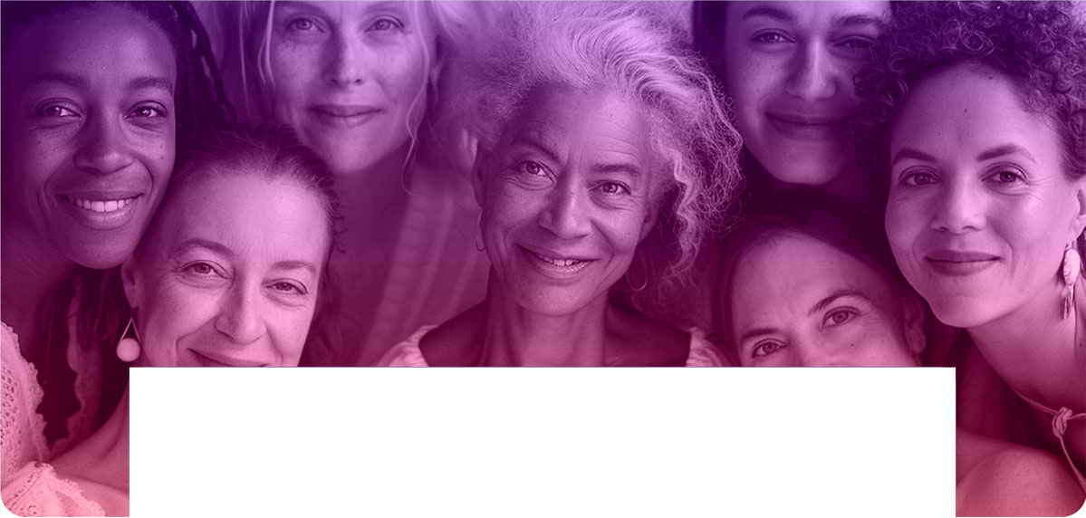 Mulheres de diferentes idades reunidas no Registro Embrace, estudo sobre saúde da menopausa