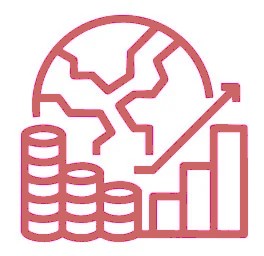 Icone dos Impactos Econômicos do Estudo Embrace