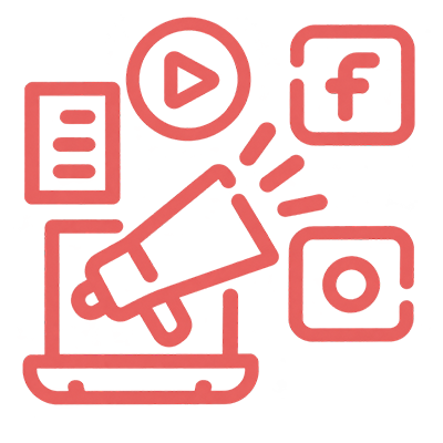 ìcone de materiais digitais para seu consultório e canais de comunicação